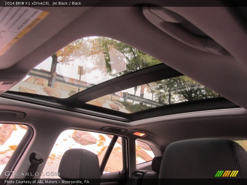 Jet Black / Black 2014 BMW X1 xDrive28i