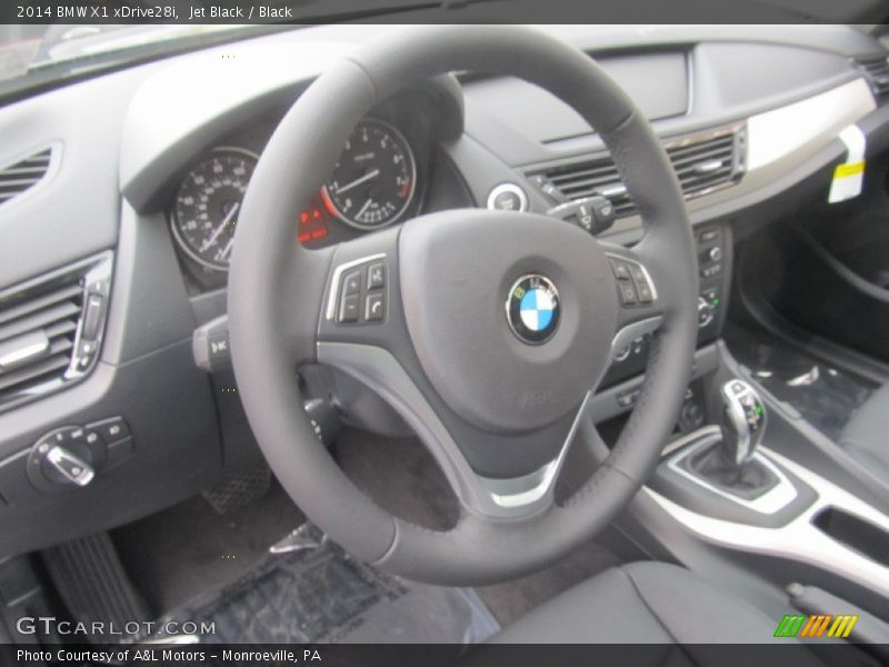 Jet Black / Black 2014 BMW X1 xDrive28i