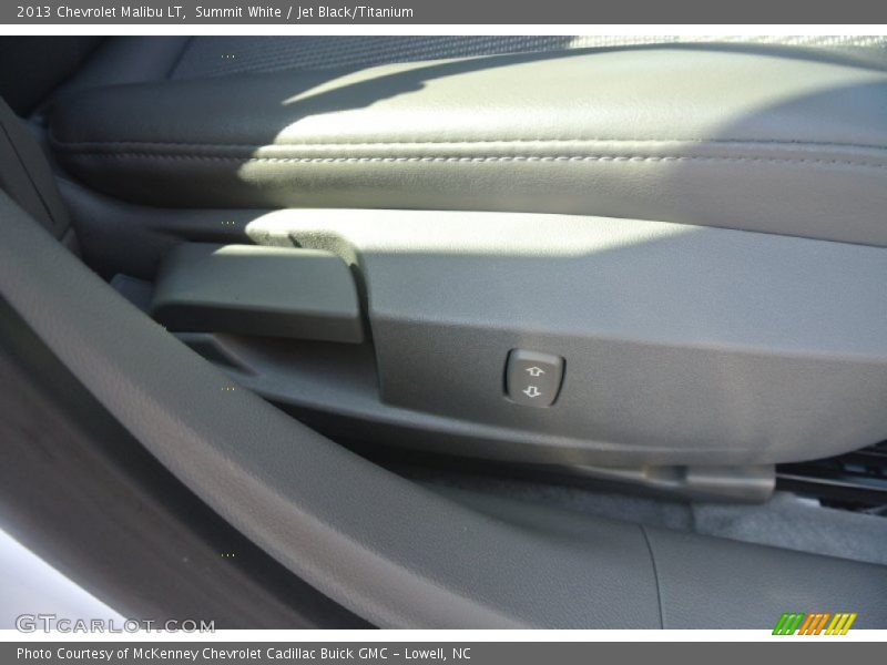 Summit White / Jet Black/Titanium 2013 Chevrolet Malibu LT