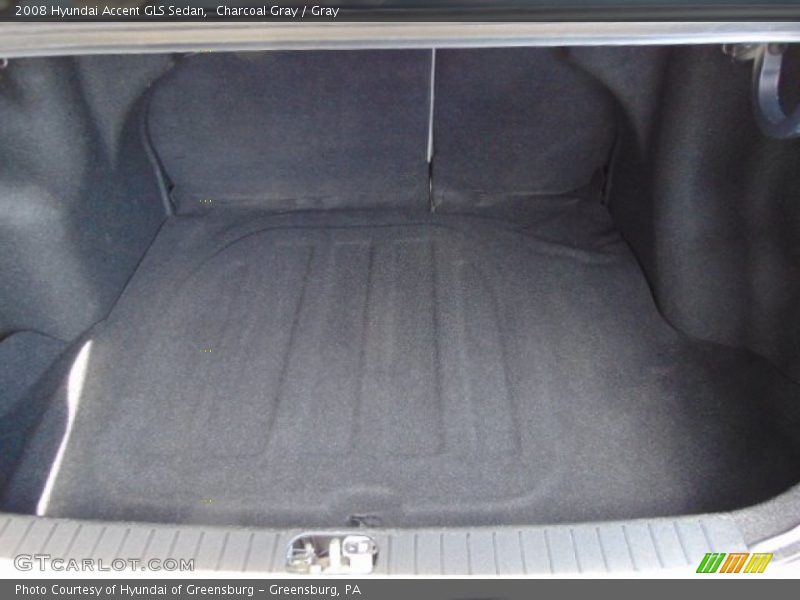 Charcoal Gray / Gray 2008 Hyundai Accent GLS Sedan