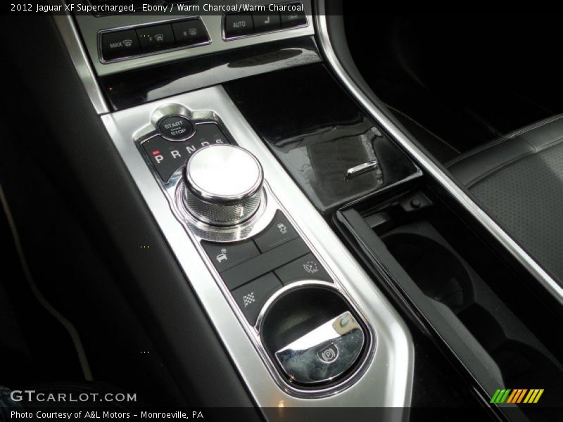 Ebony / Warm Charcoal/Warm Charcoal 2012 Jaguar XF Supercharged