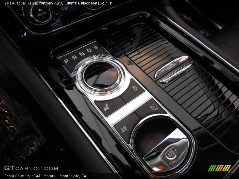 Ultimate Black Metallic / Jet 2014 Jaguar XJ XJL Portfolio AWD