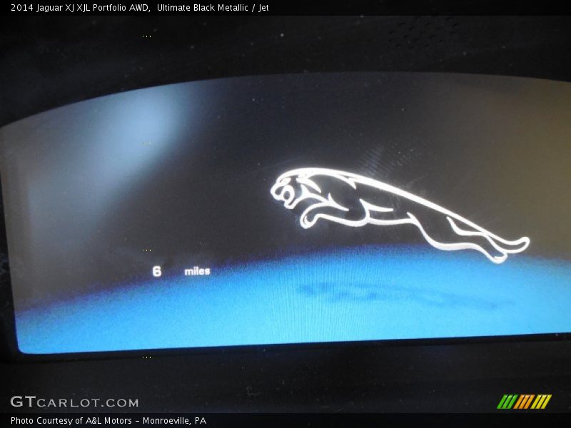 Ultimate Black Metallic / Jet 2014 Jaguar XJ XJL Portfolio AWD