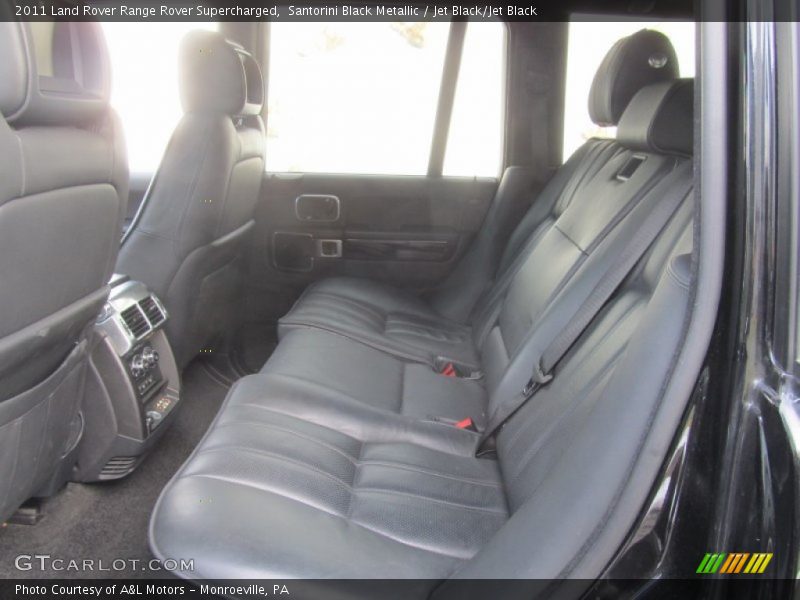 Santorini Black Metallic / Jet Black/Jet Black 2011 Land Rover Range Rover Supercharged