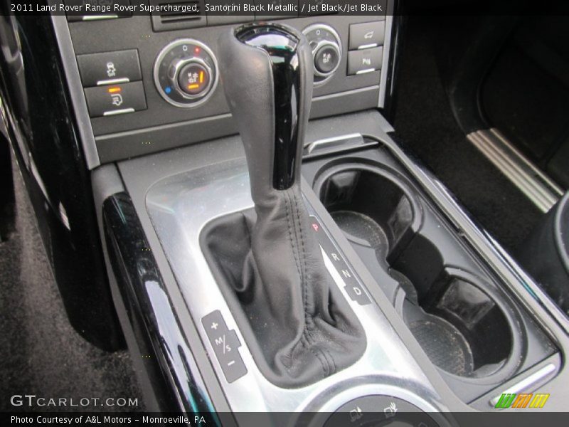 Santorini Black Metallic / Jet Black/Jet Black 2011 Land Rover Range Rover Supercharged