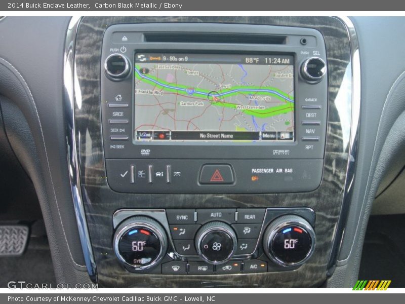Carbon Black Metallic / Ebony 2014 Buick Enclave Leather