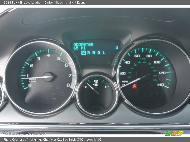 Carbon Black Metallic / Ebony 2014 Buick Enclave Leather