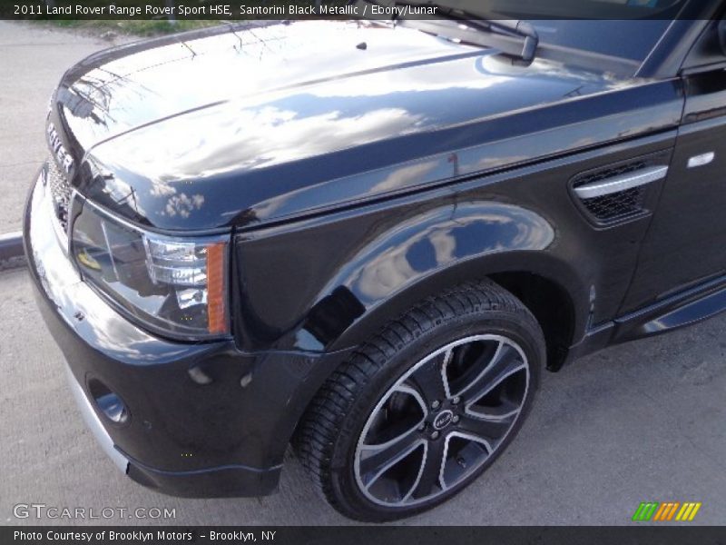 Santorini Black Metallic / Ebony/Lunar 2011 Land Rover Range Rover Sport HSE