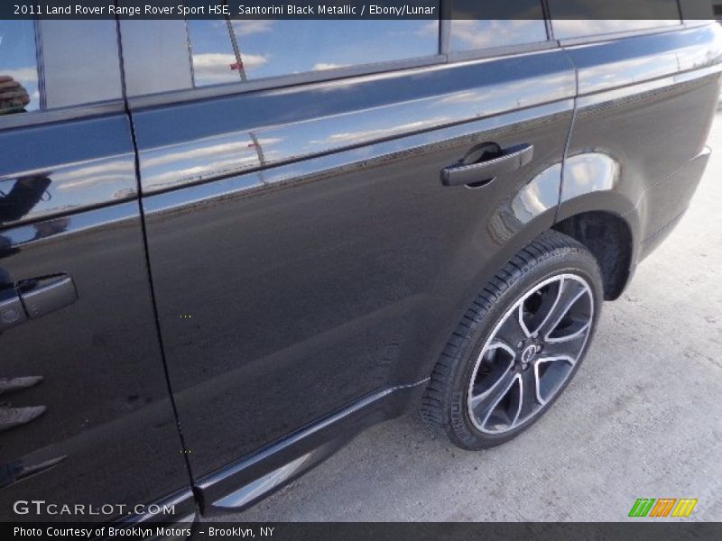 Santorini Black Metallic / Ebony/Lunar 2011 Land Rover Range Rover Sport HSE