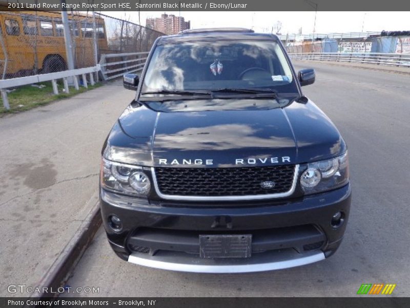Santorini Black Metallic / Ebony/Lunar 2011 Land Rover Range Rover Sport HSE