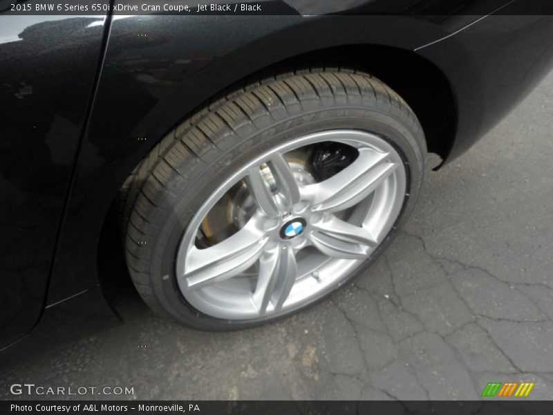 Jet Black / Black 2015 BMW 6 Series 650i xDrive Gran Coupe