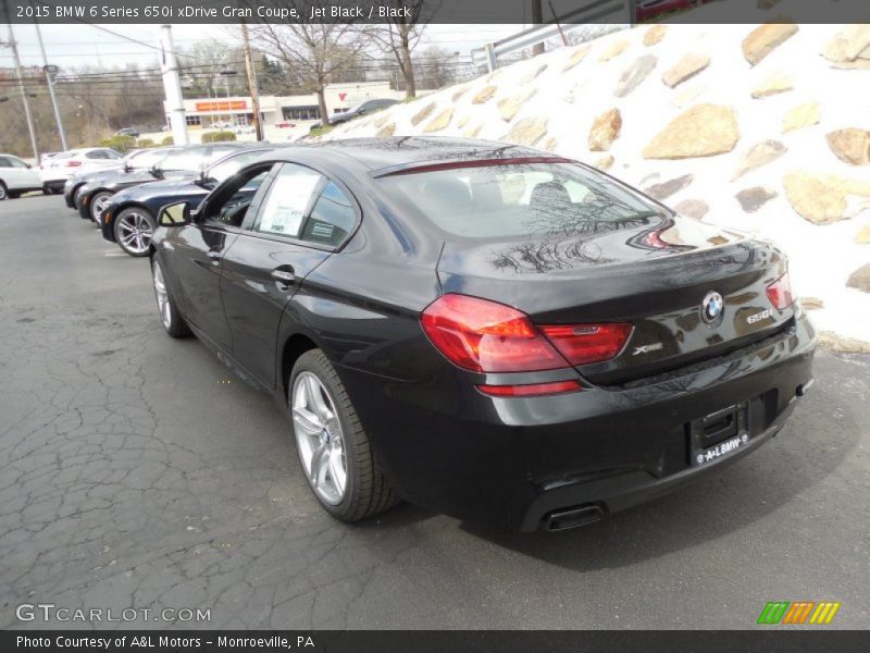 Jet Black / Black 2015 BMW 6 Series 650i xDrive Gran Coupe