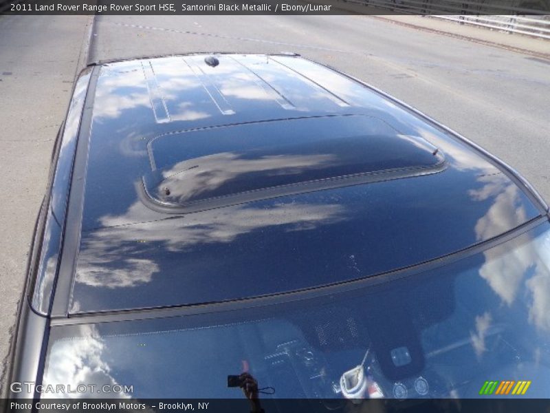 Santorini Black Metallic / Ebony/Lunar 2011 Land Rover Range Rover Sport HSE