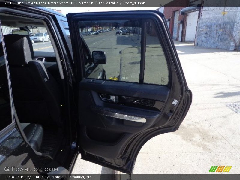 Santorini Black Metallic / Ebony/Lunar 2011 Land Rover Range Rover Sport HSE