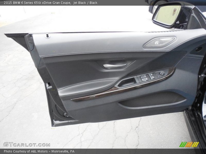 Jet Black / Black 2015 BMW 6 Series 650i xDrive Gran Coupe