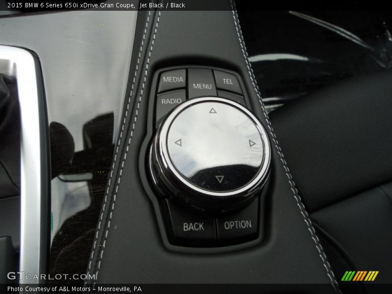 Jet Black / Black 2015 BMW 6 Series 650i xDrive Gran Coupe
