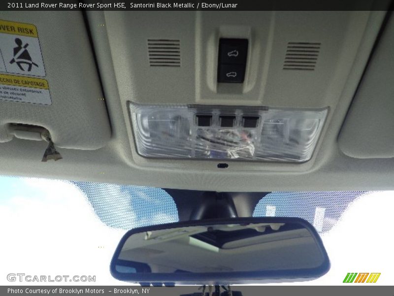 Santorini Black Metallic / Ebony/Lunar 2011 Land Rover Range Rover Sport HSE