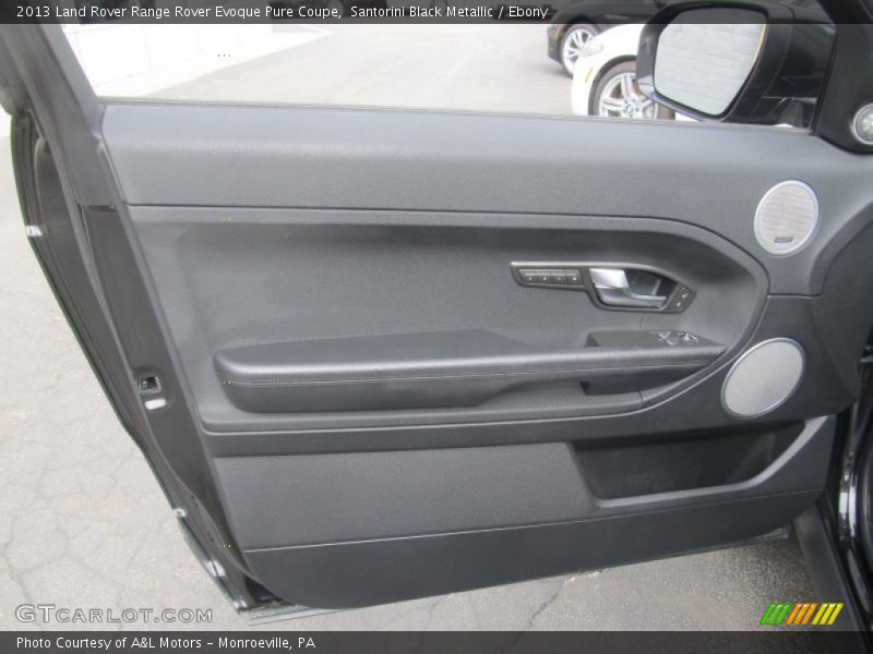 Santorini Black Metallic / Ebony 2013 Land Rover Range Rover Evoque Pure Coupe