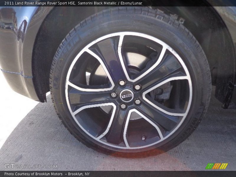 Santorini Black Metallic / Ebony/Lunar 2011 Land Rover Range Rover Sport HSE