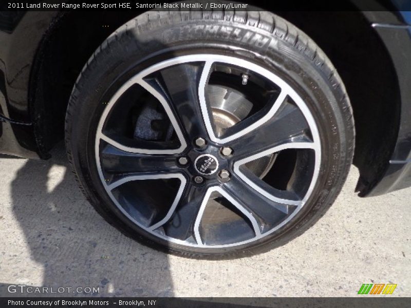 Santorini Black Metallic / Ebony/Lunar 2011 Land Rover Range Rover Sport HSE
