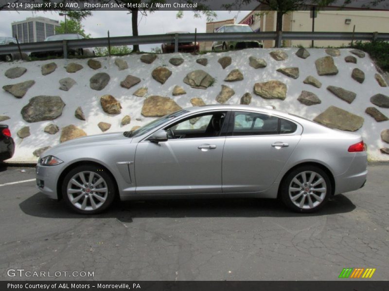 2014 XF 3.0 AWD Rhodium Silver Metallic