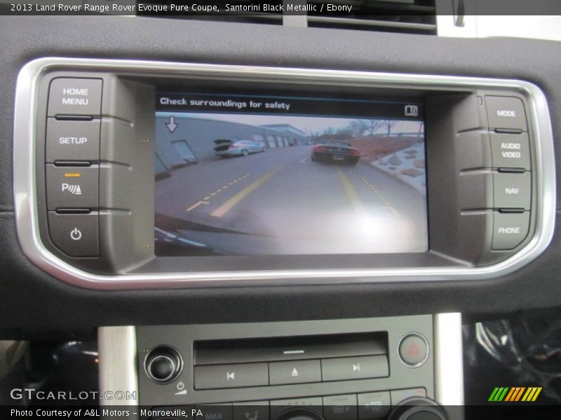 Santorini Black Metallic / Ebony 2013 Land Rover Range Rover Evoque Pure Coupe