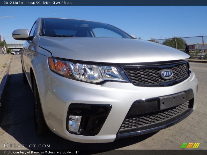 Bright Silver / Black 2012 Kia Forte Koup SX