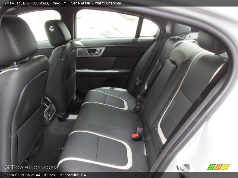 Rear Seat of 2014 XF 3.0 AWD