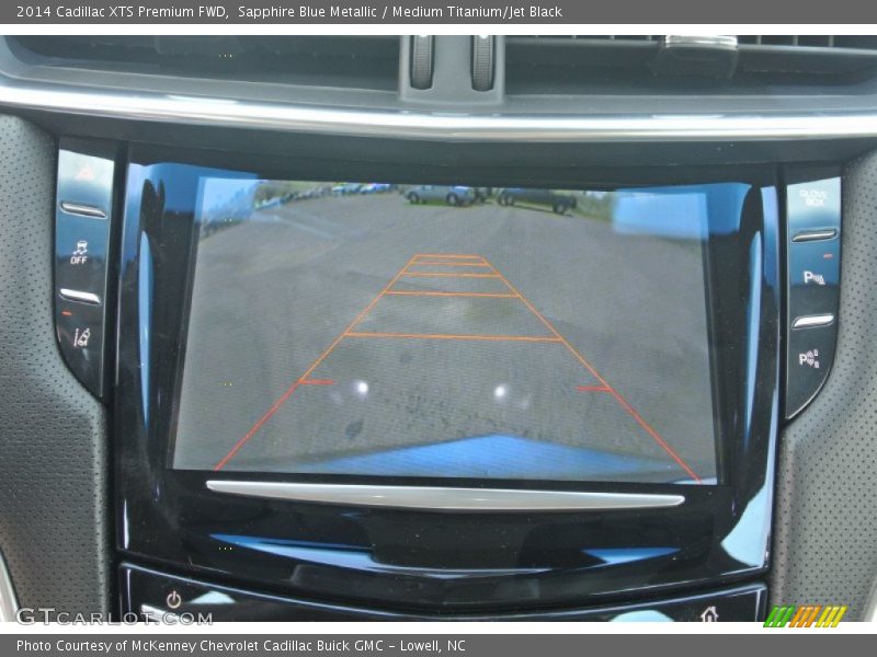 Sapphire Blue Metallic / Medium Titanium/Jet Black 2014 Cadillac XTS Premium FWD
