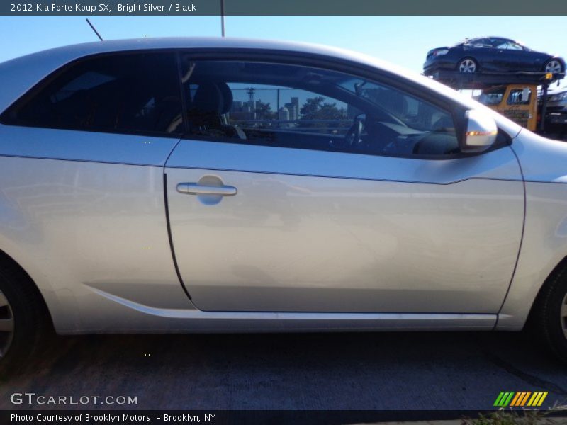 Bright Silver / Black 2012 Kia Forte Koup SX