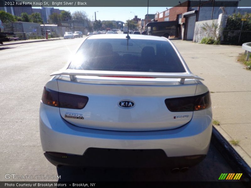 Bright Silver / Black 2012 Kia Forte Koup SX