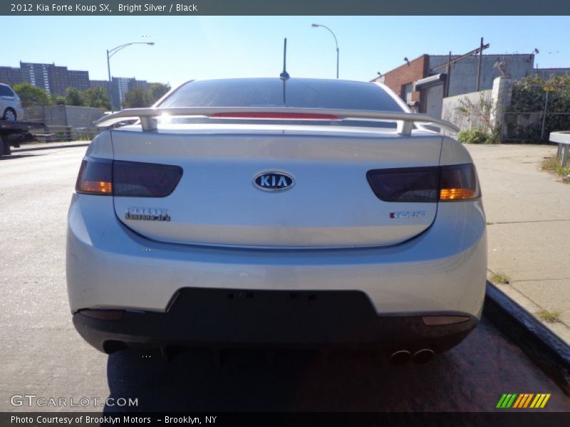 Bright Silver / Black 2012 Kia Forte Koup SX