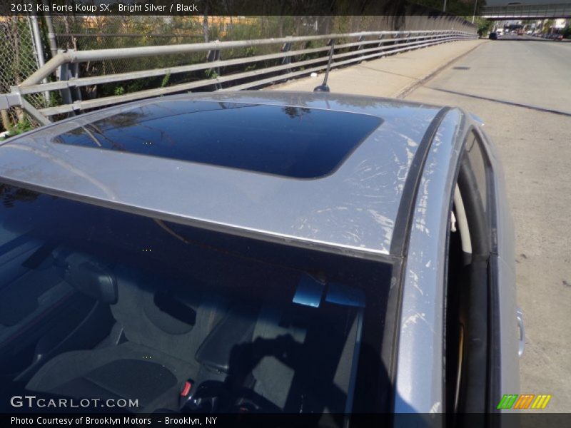 Bright Silver / Black 2012 Kia Forte Koup SX