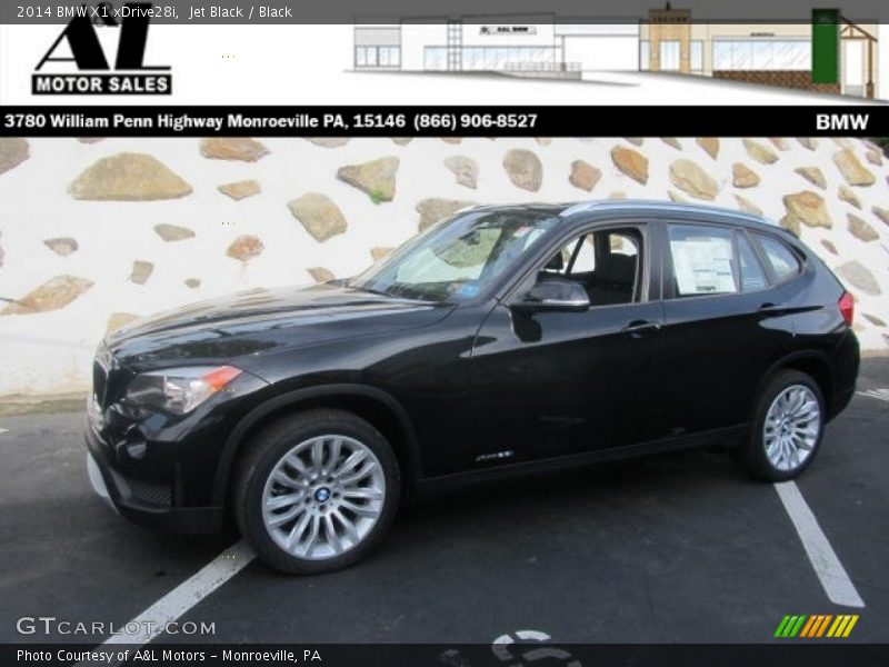 Jet Black / Black 2014 BMW X1 xDrive28i