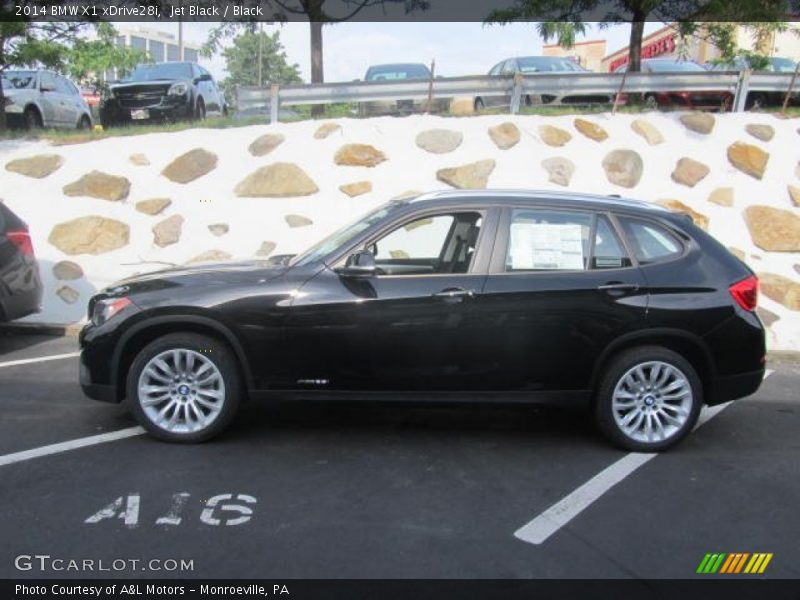 Jet Black / Black 2014 BMW X1 xDrive28i