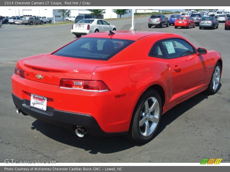 Red Hot / Gray 2014 Chevrolet Camaro LT Coupe