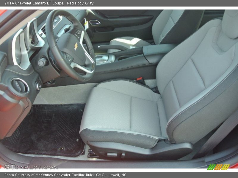 Red Hot / Gray 2014 Chevrolet Camaro LT Coupe