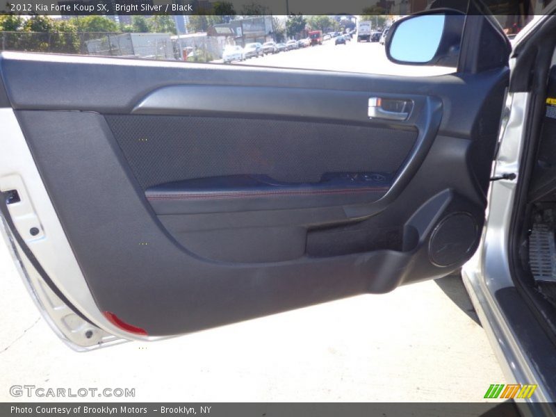 Bright Silver / Black 2012 Kia Forte Koup SX