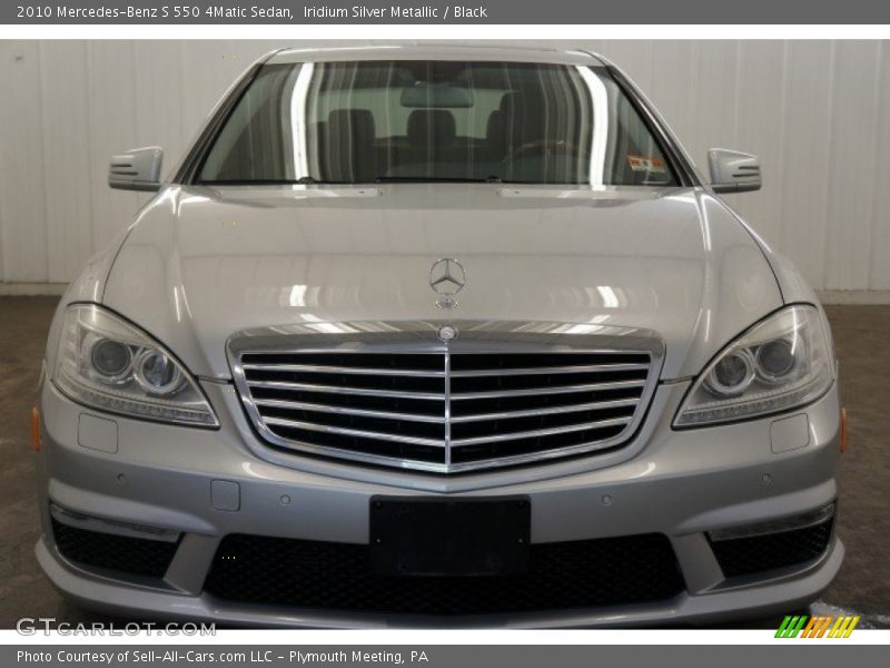 Iridium Silver Metallic / Black 2010 Mercedes-Benz S 550 4Matic Sedan
