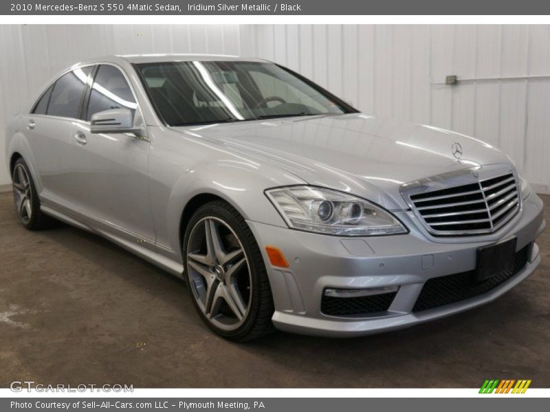 Front 3/4 View of 2010 S 550 4Matic Sedan