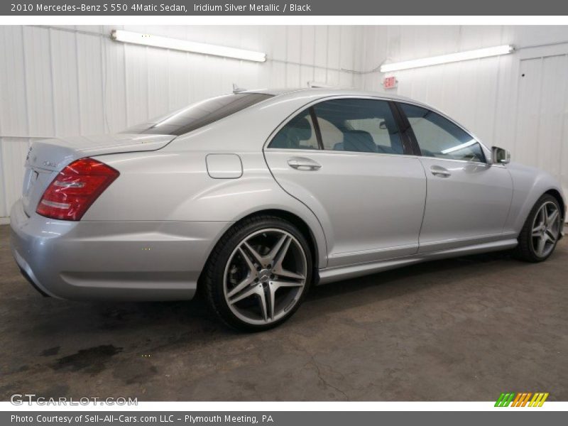 Iridium Silver Metallic / Black 2010 Mercedes-Benz S 550 4Matic Sedan