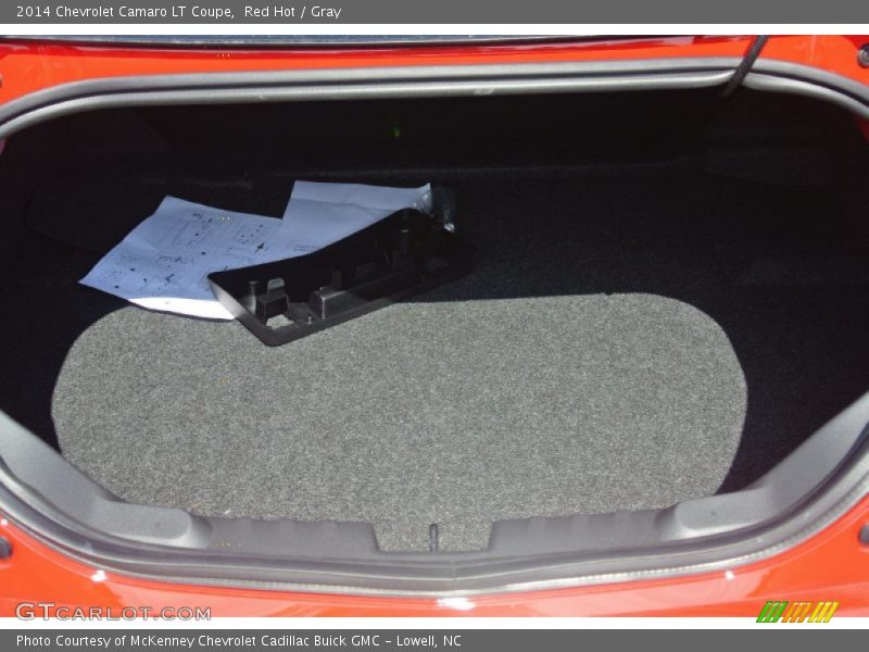Red Hot / Gray 2014 Chevrolet Camaro LT Coupe