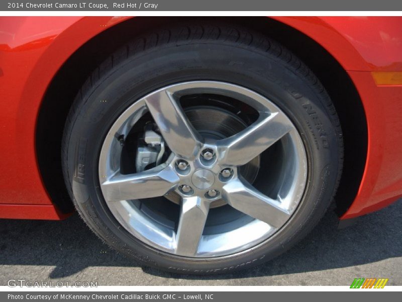 Red Hot / Gray 2014 Chevrolet Camaro LT Coupe
