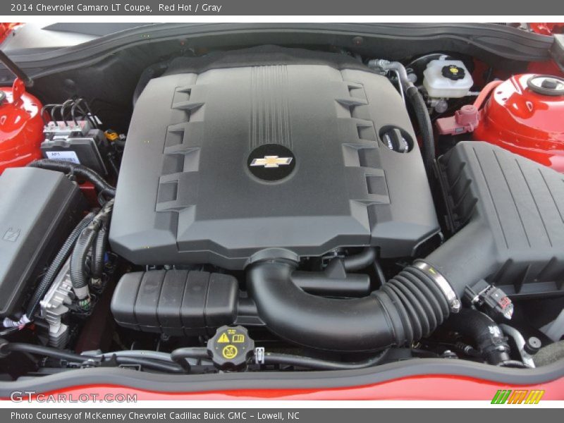 Red Hot / Gray 2014 Chevrolet Camaro LT Coupe