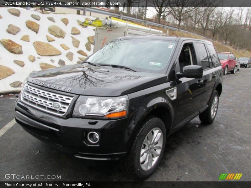 Santorini Black Metallic / Ebony 2014 Land Rover LR2 HSE 4x4