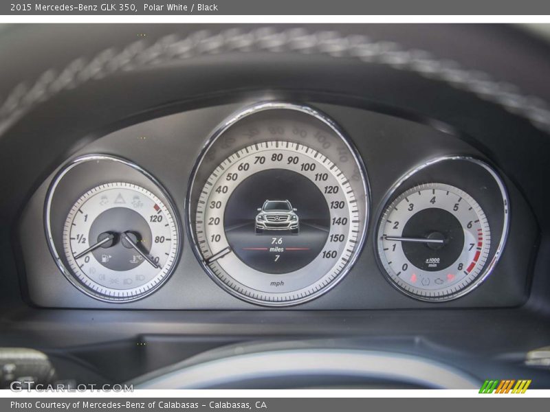 Polar White / Black 2015 Mercedes-Benz GLK 350