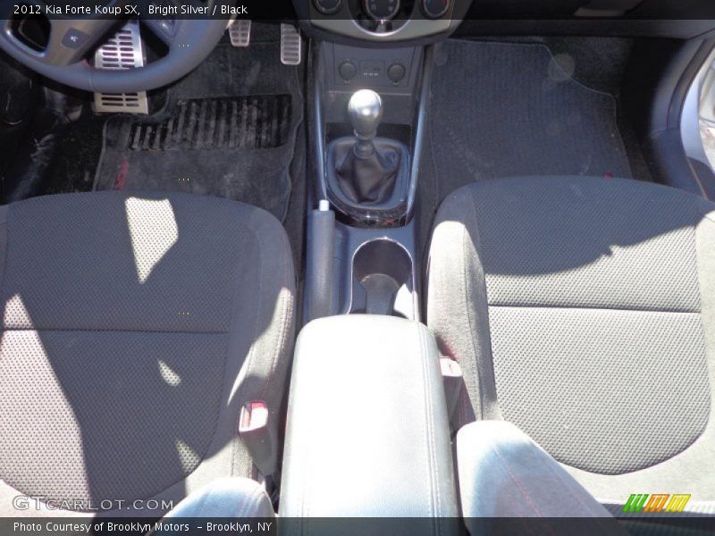 Bright Silver / Black 2012 Kia Forte Koup SX