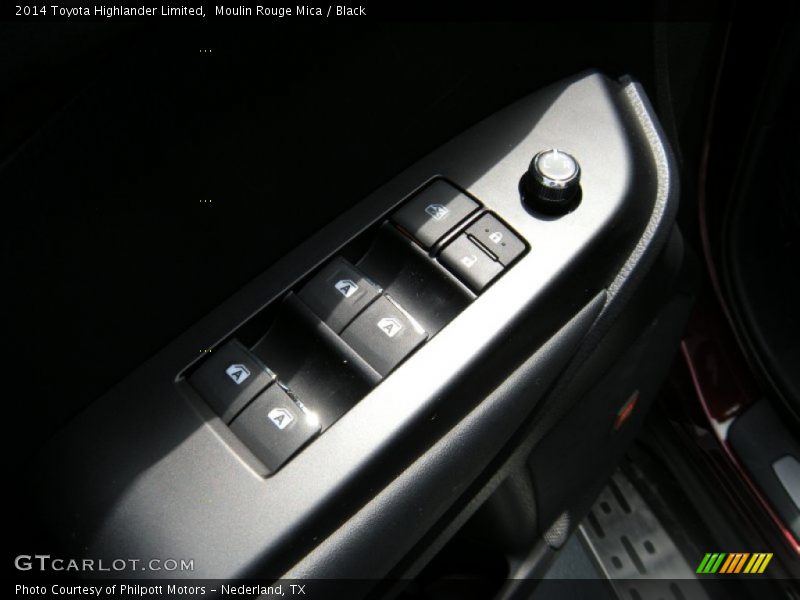 Moulin Rouge Mica / Black 2014 Toyota Highlander Limited