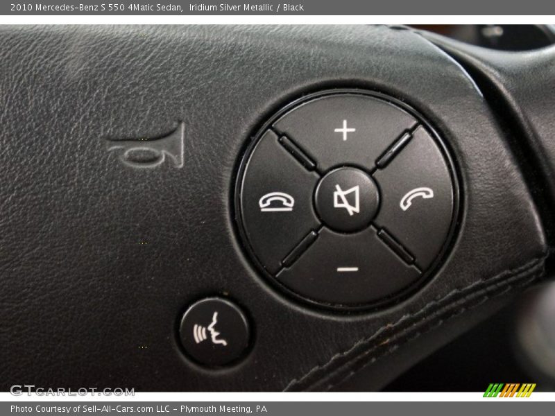 Controls of 2010 S 550 4Matic Sedan