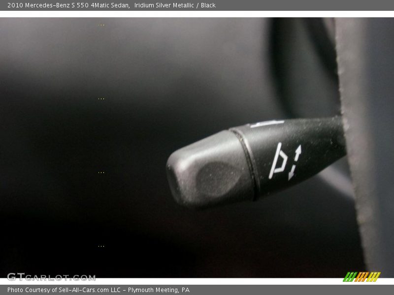 Iridium Silver Metallic / Black 2010 Mercedes-Benz S 550 4Matic Sedan